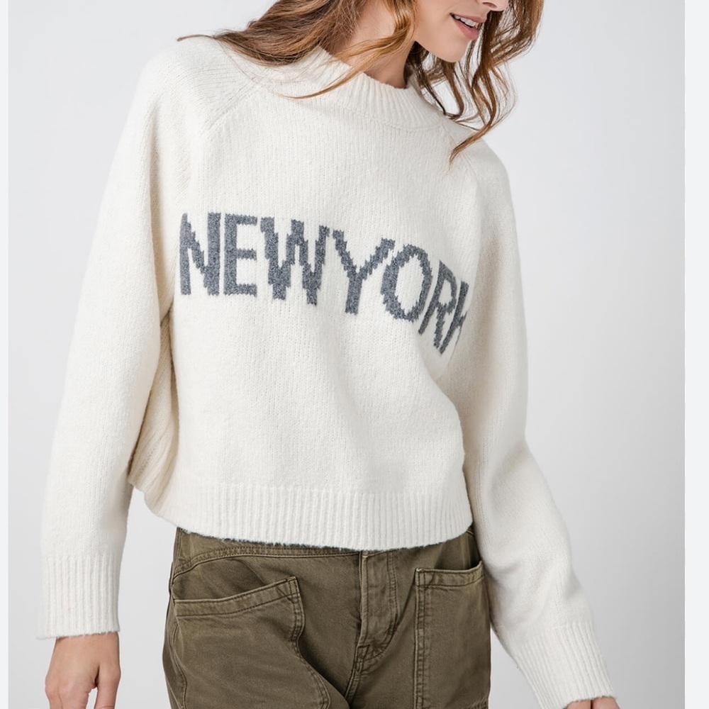 NWT Miou Muse New York Sweater Size L